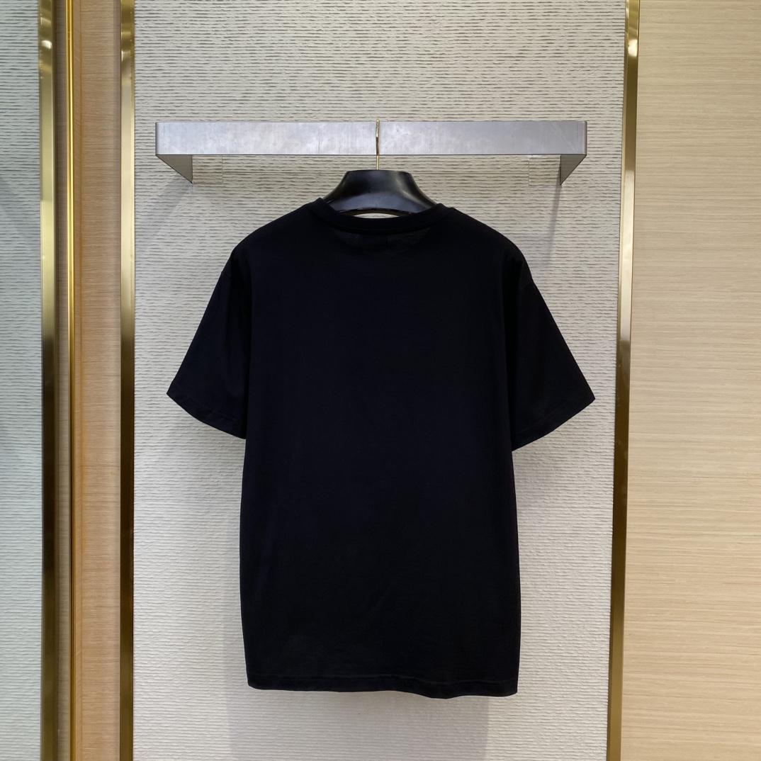 Celine Loose T-shirt In Cotton Jersey - DopestKickz
