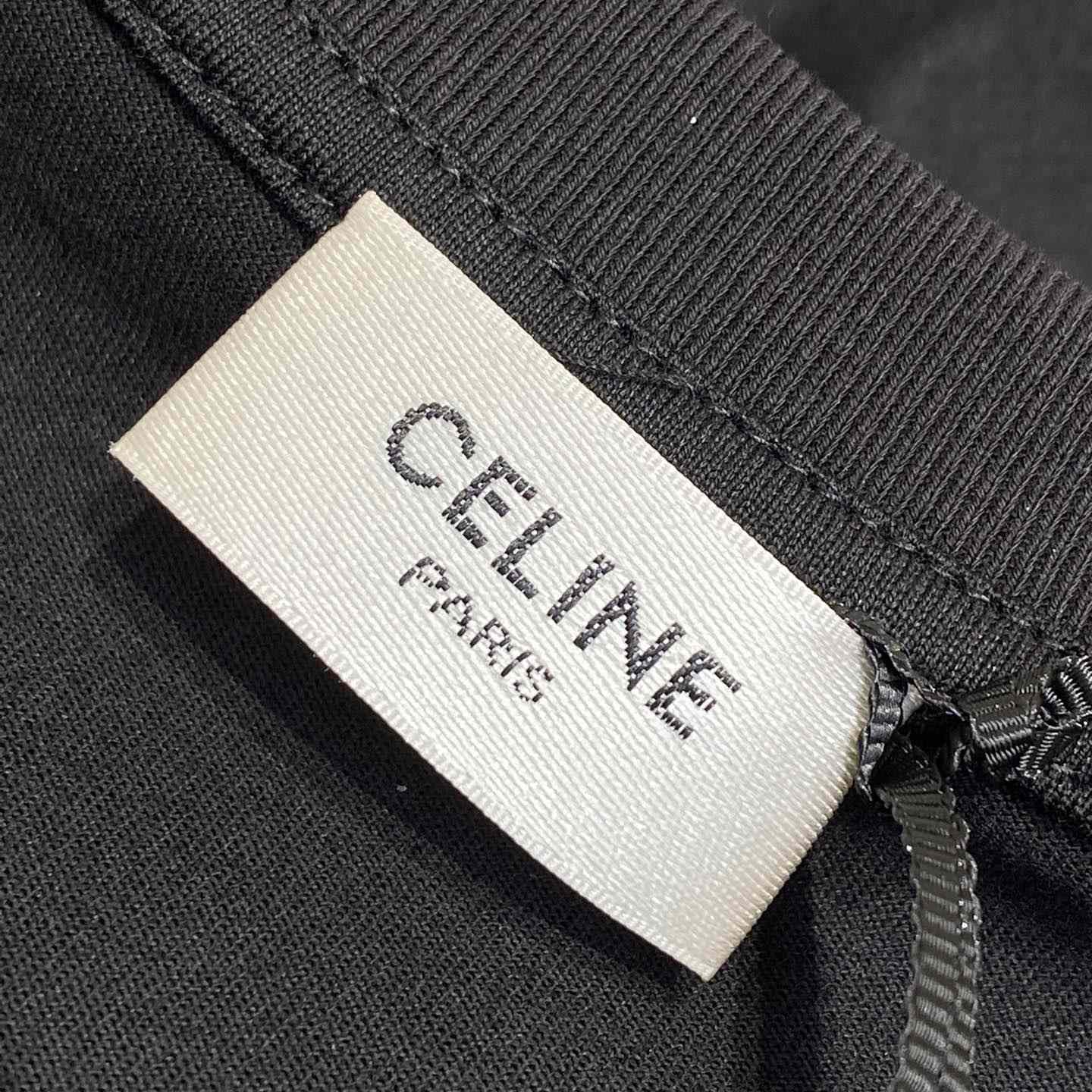 Celine Loose T-shirt In Cotton Jersey - DopestKickz