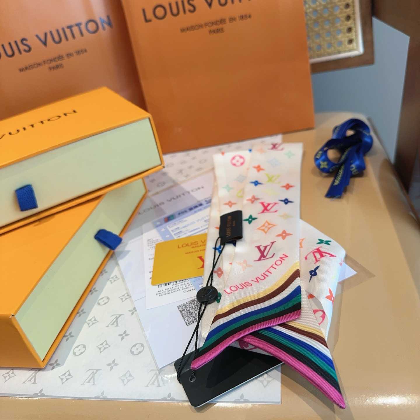 Louis Vuitton LV x TM Bandeau    120x5cm - DopestKickz