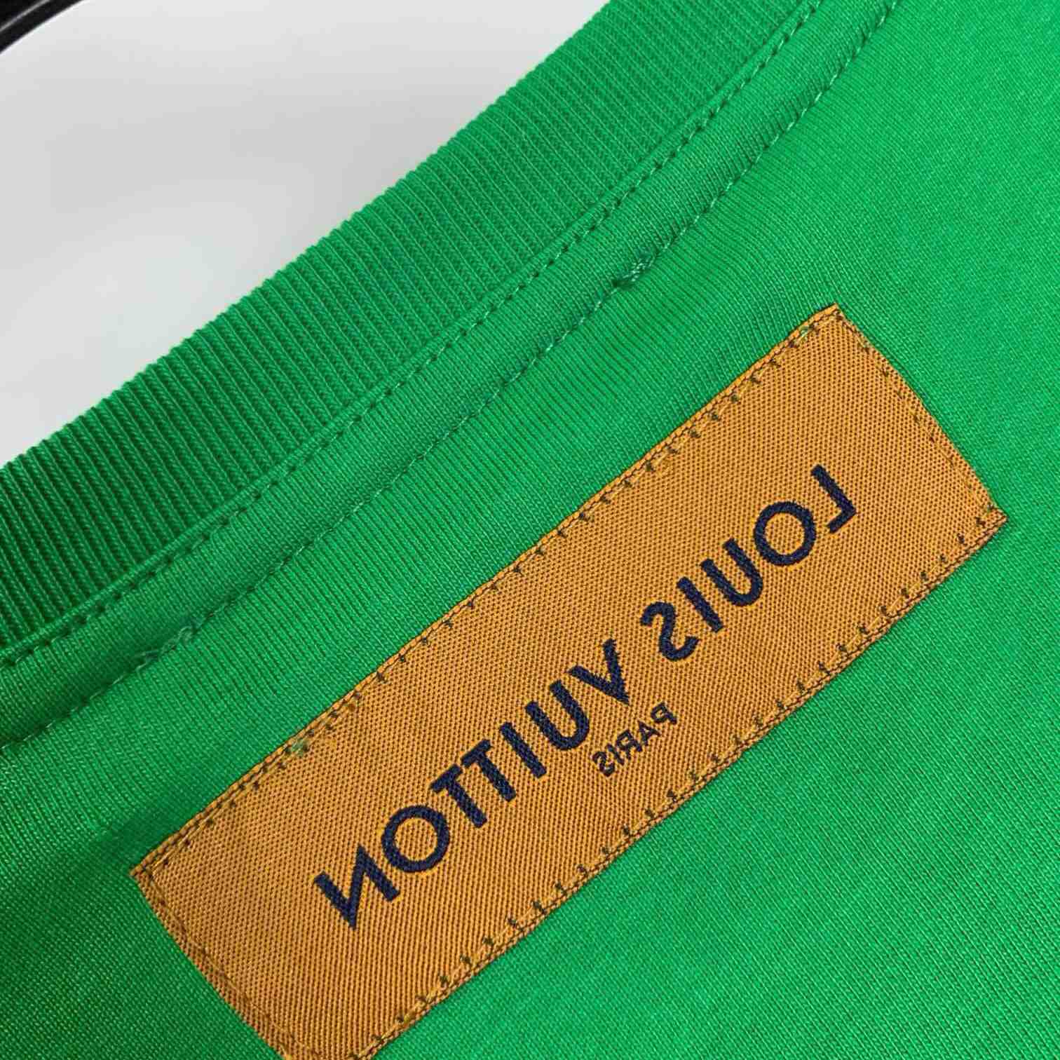 Louis Vuitton Logo Cotton T-Shirt    - DopestKickz