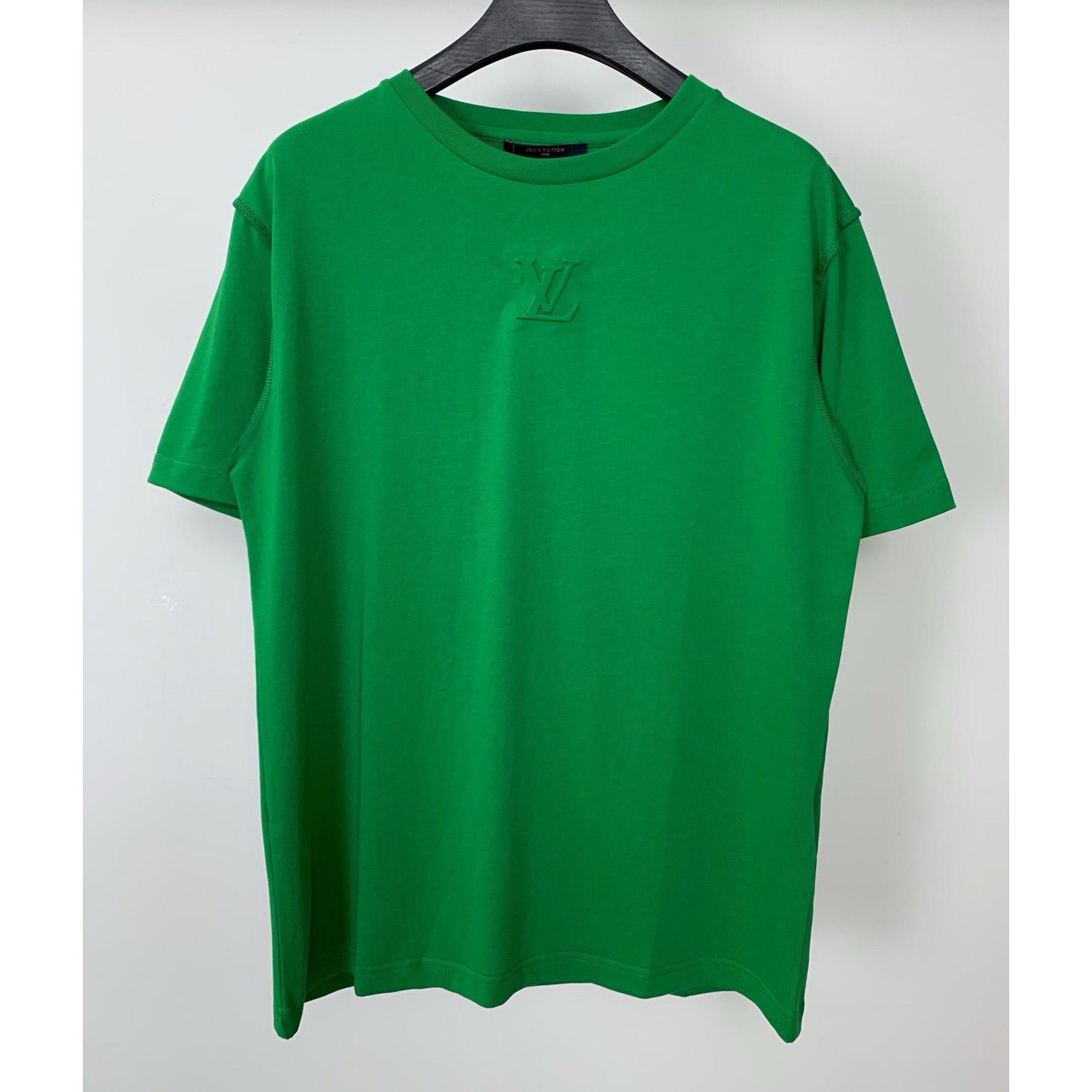 Louis Vuitton Logo Cotton T-Shirt    - DopestKickz