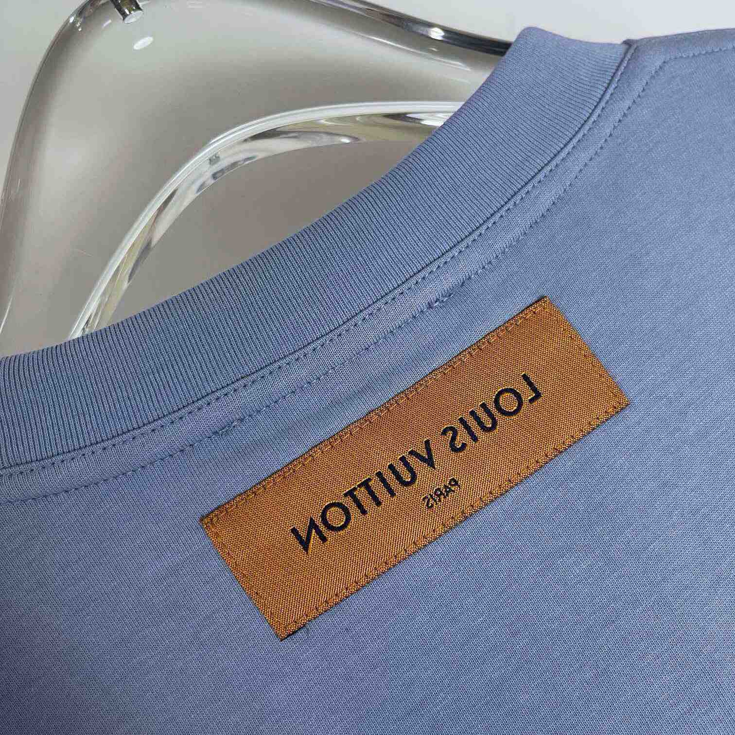 Louis Vuitton Logo Cotton T-Shirt    - DopestKickz