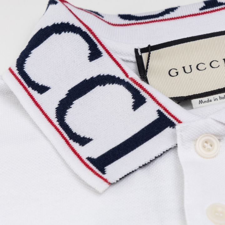 Gucci Cotton Jersey Polo Shirt - DopestKickz