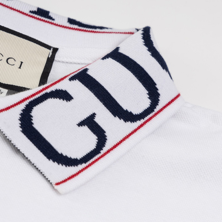 Gucci Cotton Jersey Polo Shirt - DopestKickz