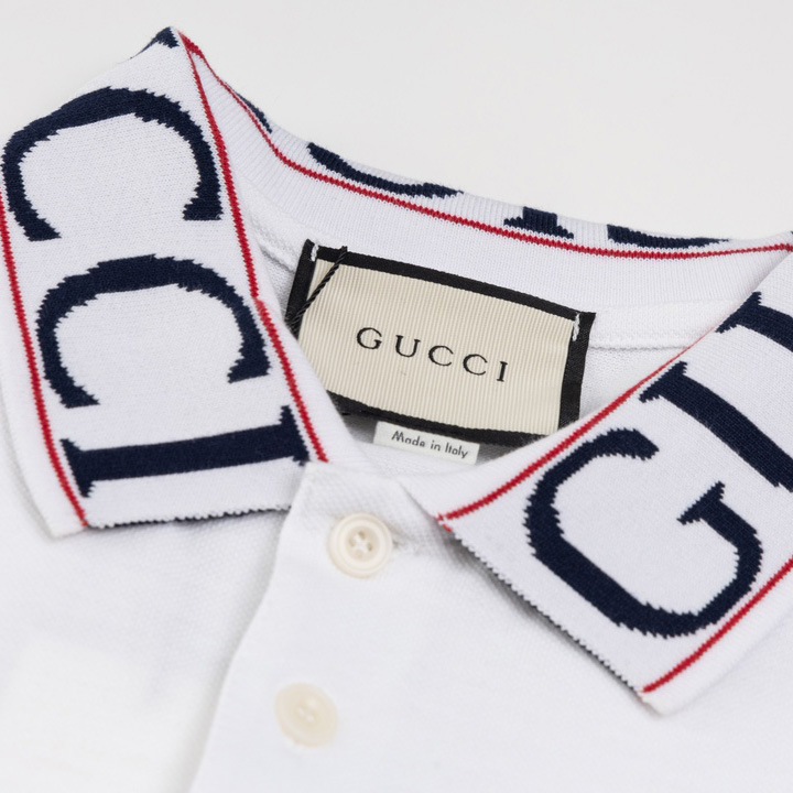 Gucci Cotton Jersey Polo Shirt - DopestKickz
