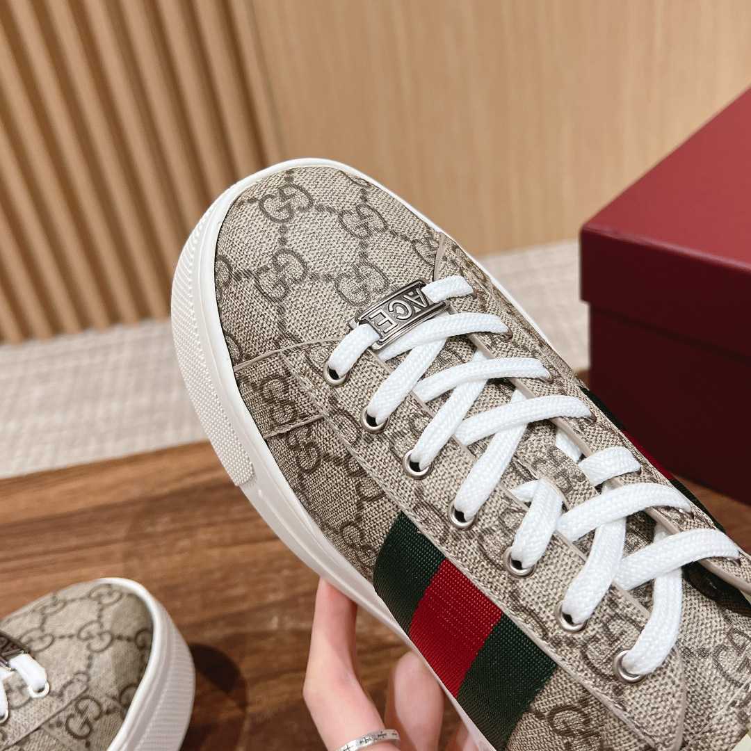 Gucci Ace Sneaker With Web - DopestKickz