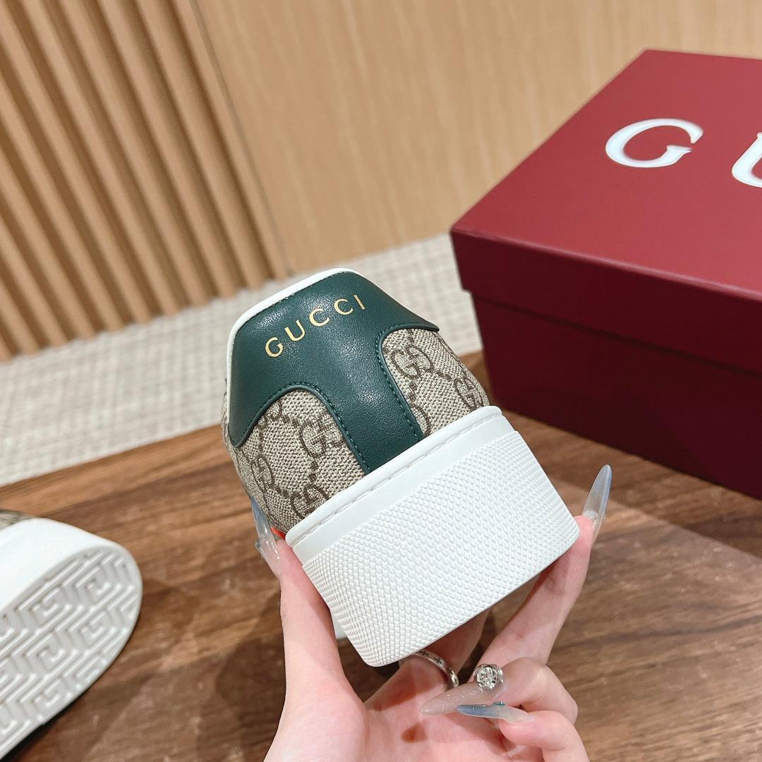 Gucci Ace Sneaker With Web - DopestKickz