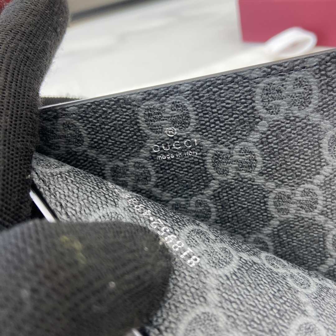 Gucci GG Emblem Embossed Card Case - DopestKickz