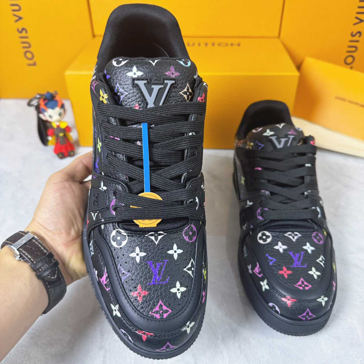 Louis Vuitton LV Trainer Sneaker  1AGZE2 - DopestKickz