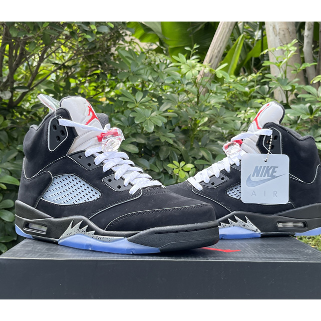 Air Jordan 5 “Black Metallic Reimagined” Sneakers     HF3975-001  - DopestKickz