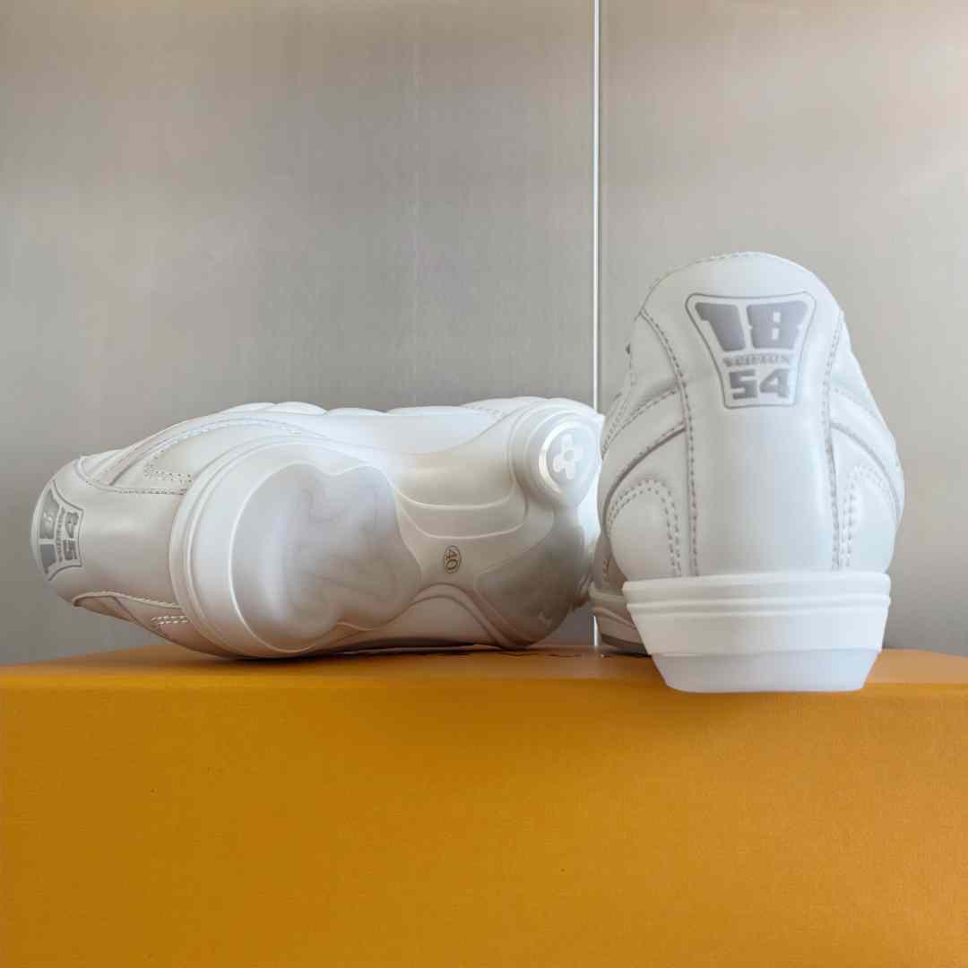 Louis Vuitton LV Footprint Soccer Sneaker   1AHDOA - DopestKickz