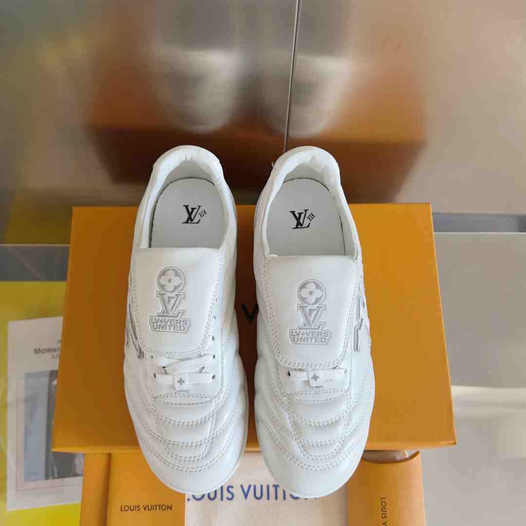 Louis Vuitton LV Footprint Soccer Sneaker   1AHDOA - DopestKickz