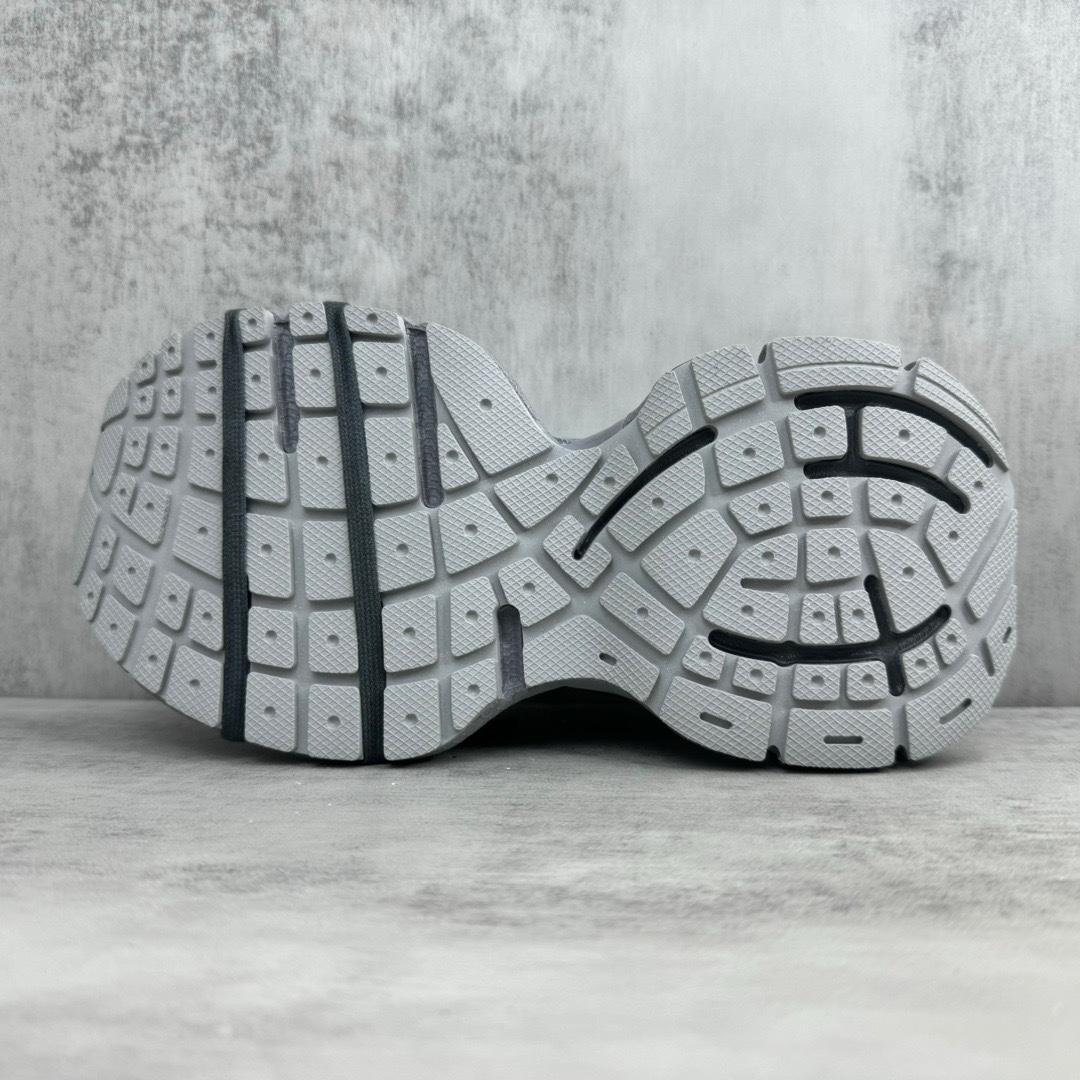 Balenciaga 3XL Net Sneaker In Grey Polyester - DopestKickz
