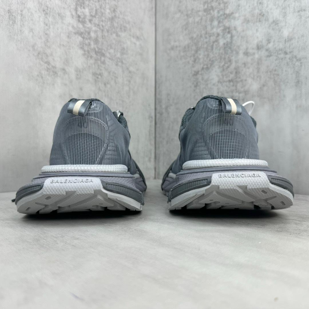 Balenciaga 3XL Net Sneaker In Grey Polyester - DopestKickz