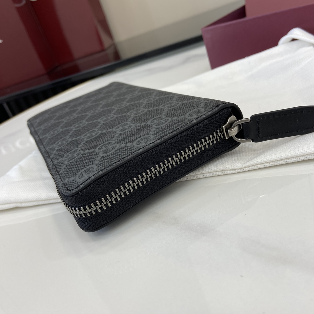 Gucci GG Emblem Around Wallet - DopestKickz