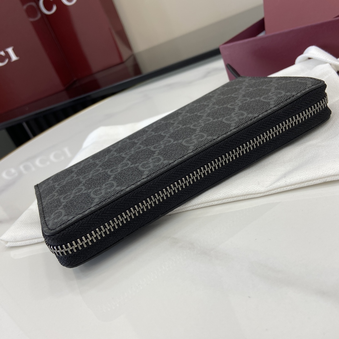 Gucci GG Emblem Around Wallet - DopestKickz