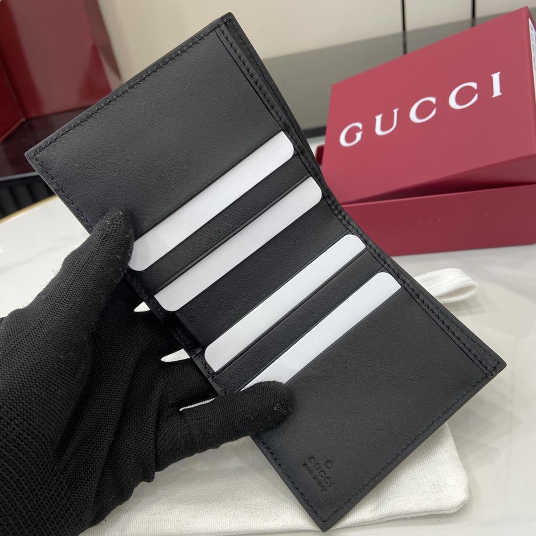 Gucci GG Emblem Bi-fold Wallet  - DopestKickz
