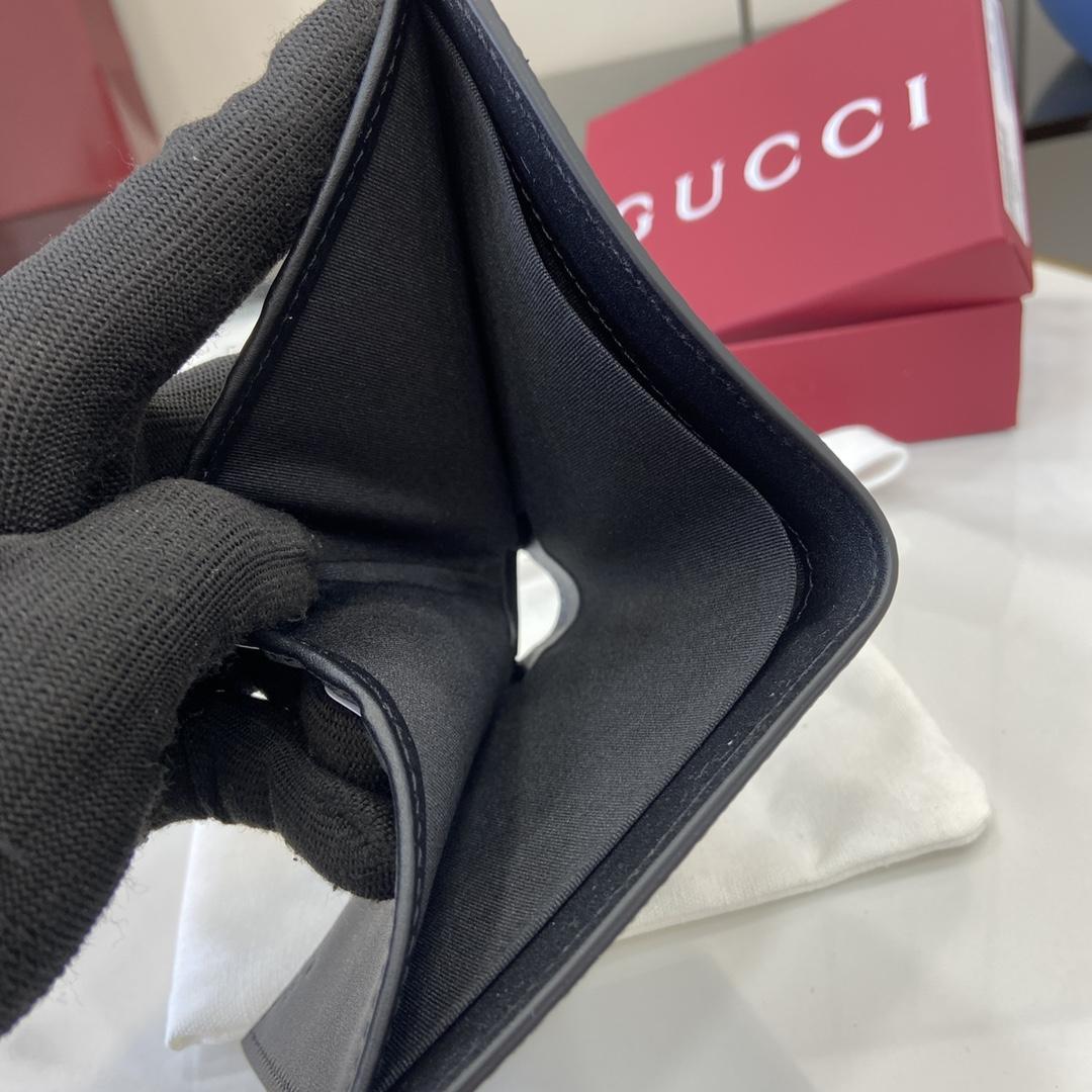 Gucci GG Emblem Bi-fold Wallet  - DopestKickz