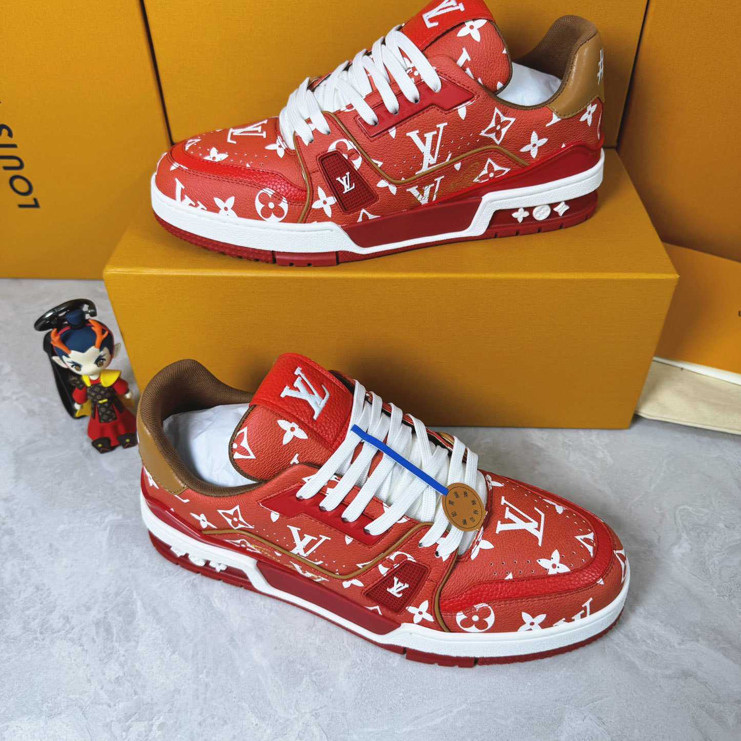 Louis Vuitton LV Trainer Sneaker  1AHAMY - DopestKickz