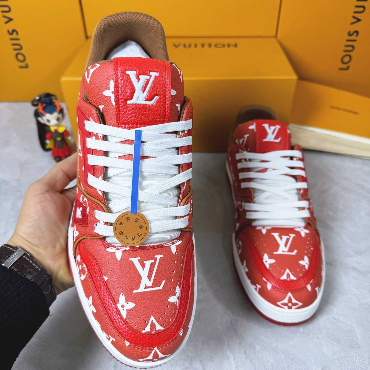 Louis Vuitton LV Trainer Sneaker  1AHAMY - DopestKickz