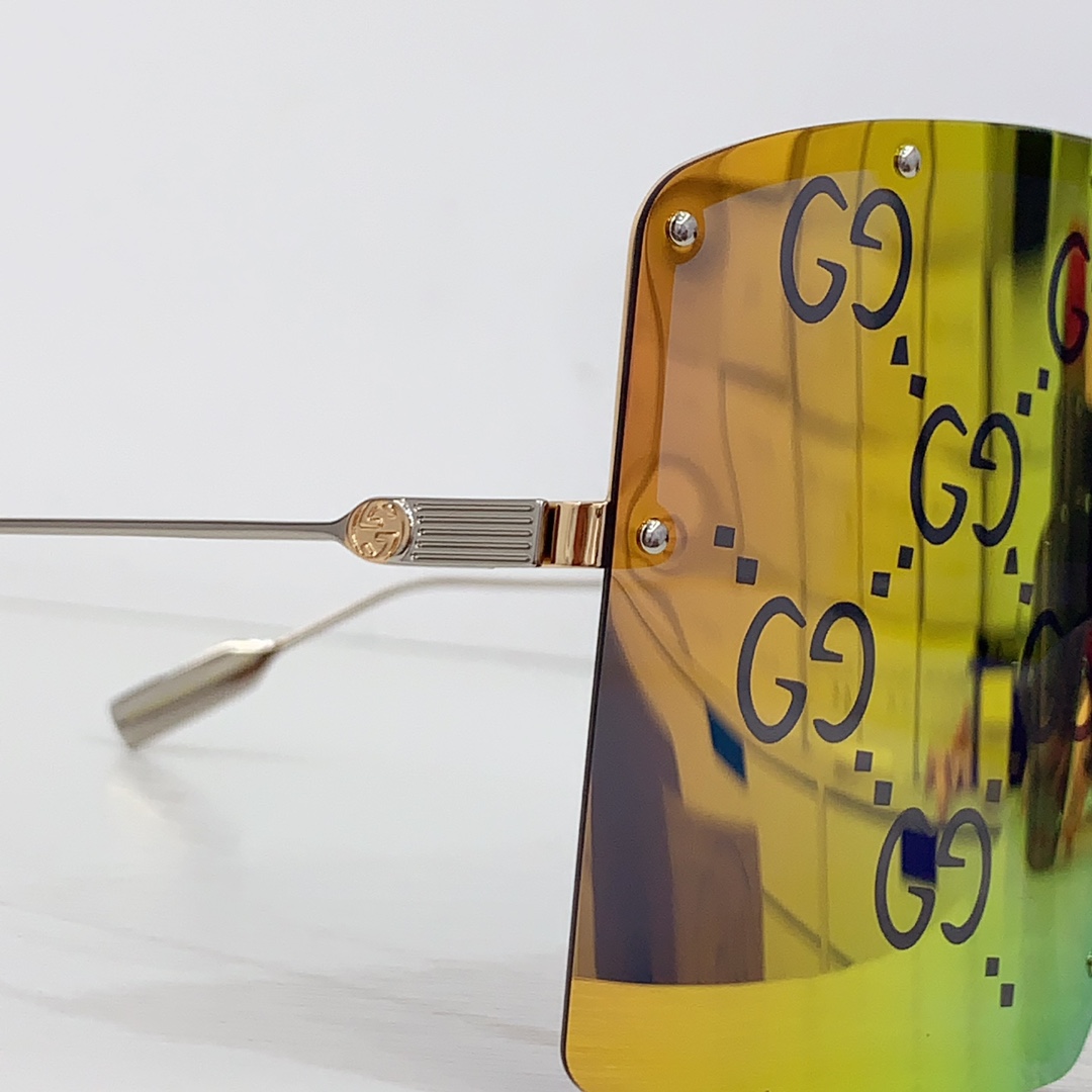 Gucci Mask-Shaped Sunglasses     GG1244 - DopestKickz