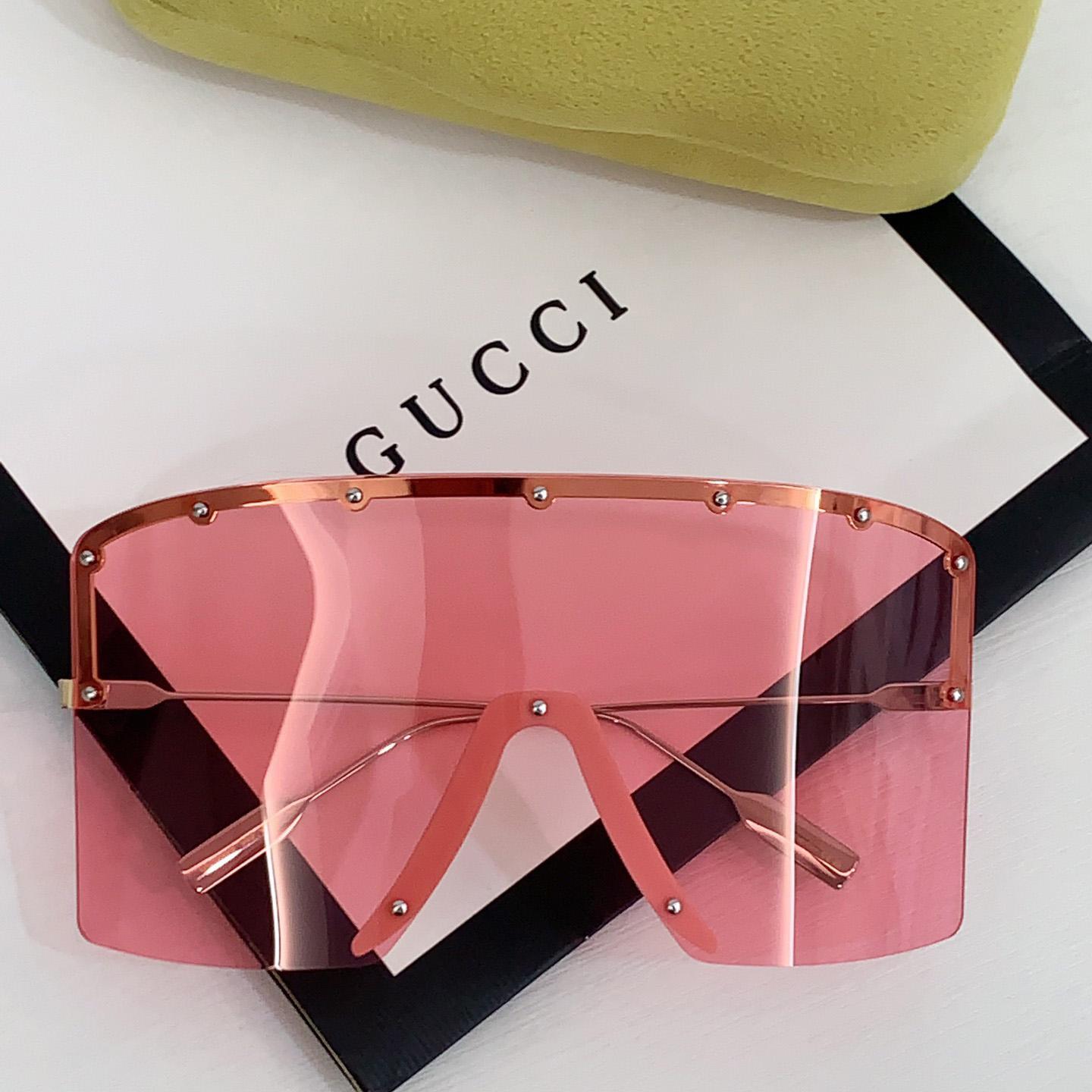 Gucci Mask-Shaped Sunglasses     GG1244 - DopestKickz