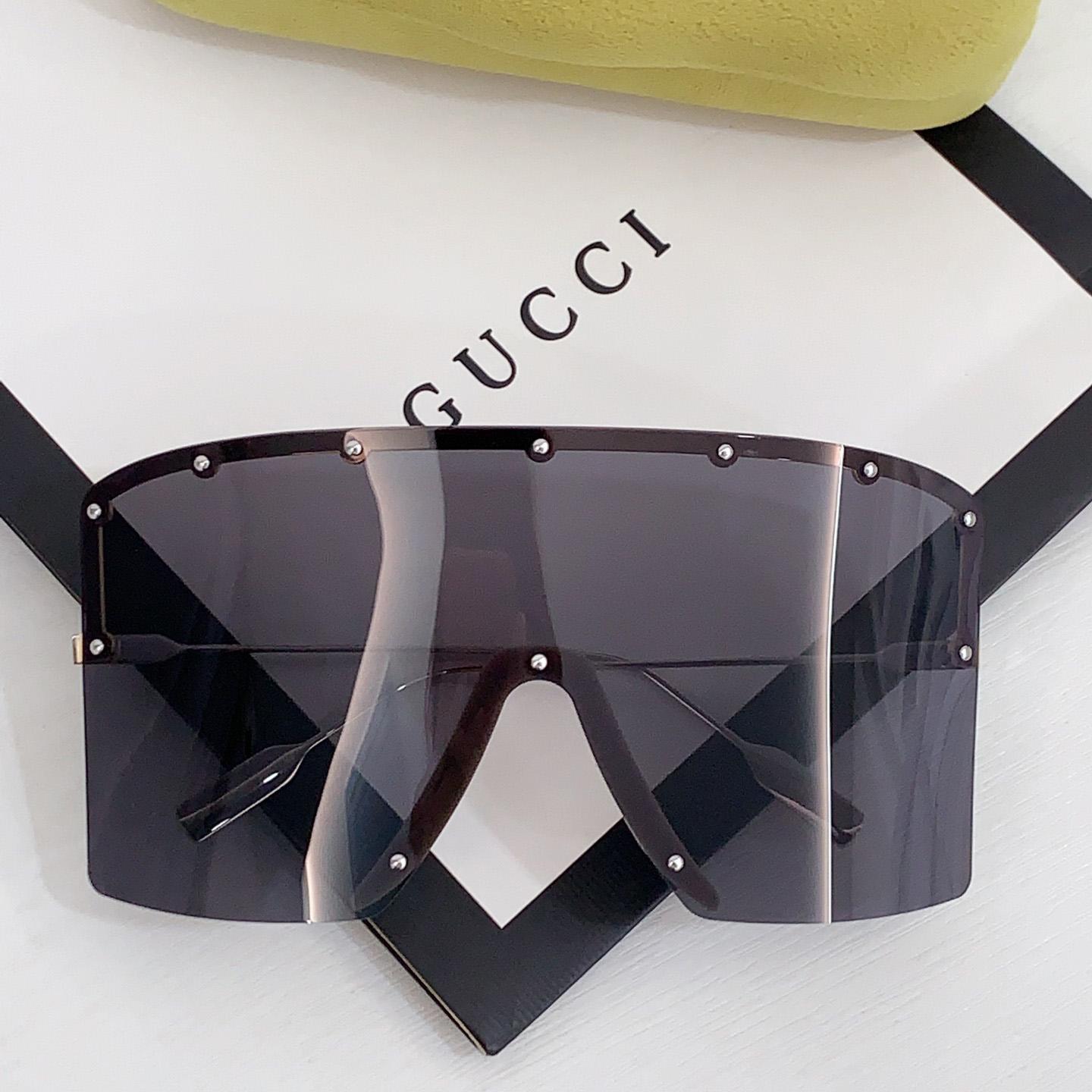 Gucci Mask-Shaped Sunglasses     GG1244 - DopestKickz