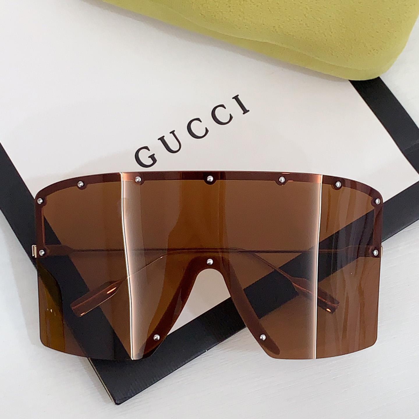 Gucci Mask-Shaped Sunglasses     GG1244 - DopestKickz