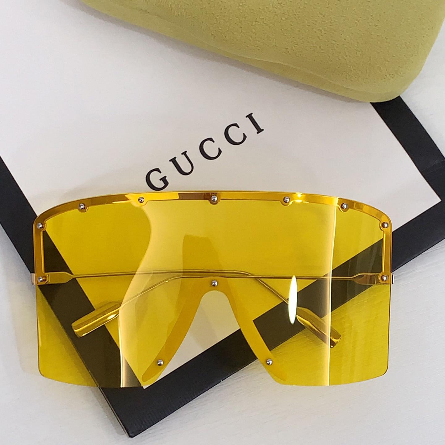 Gucci Mask-Shaped Sunglasses     GG1244 - DopestKickz