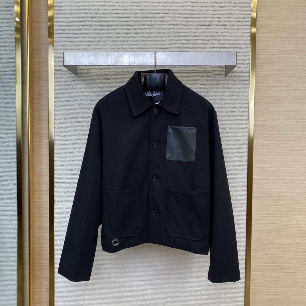 Loewe Workwear Jacket In Wool - DopestKickz