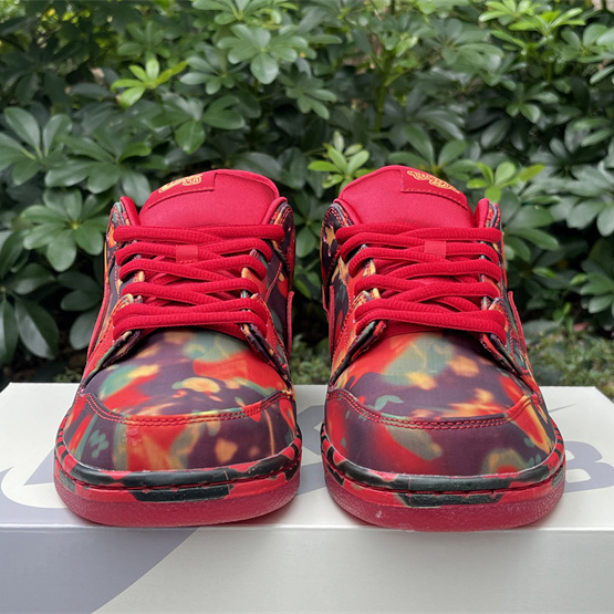 The Wizard of Oz x Nike SB Dunk Low“RubySlipper” Sneaker    FZ1291-600  - DopestKickz