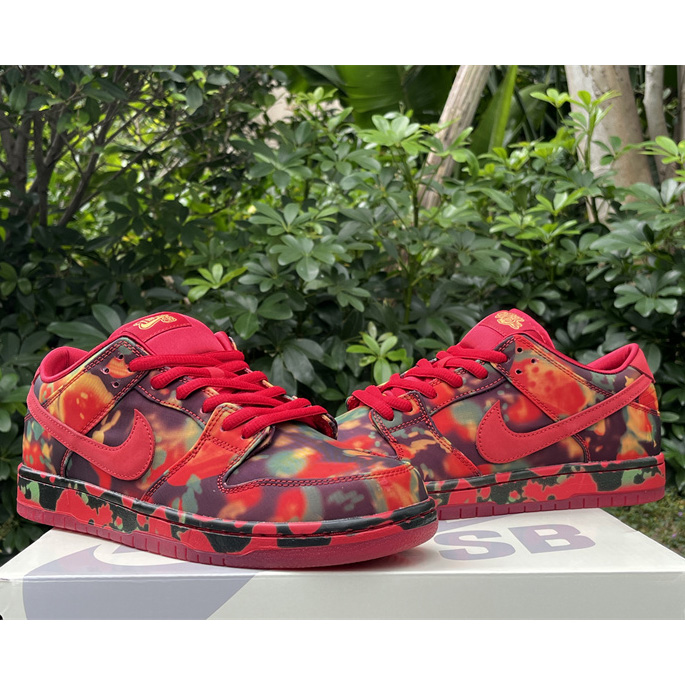 The Wizard of Oz x Nike SB Dunk Low“RubySlipper” Sneaker    FZ1291-600  - DopestKickz