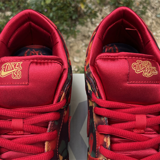 The Wizard of Oz x Nike SB Dunk Low“RubySlipper” Sneaker    FZ1291-600  - DopestKickz