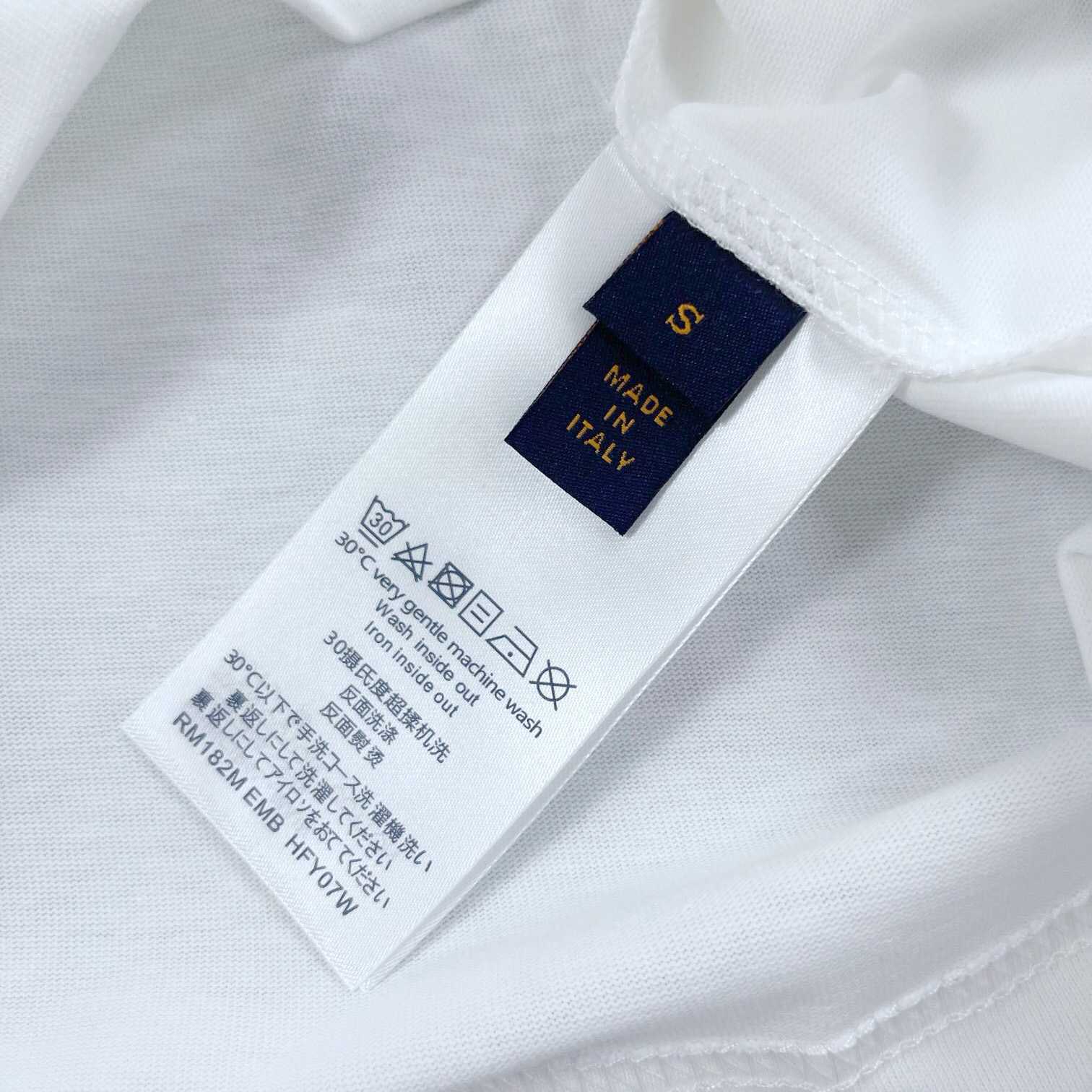 Louis Vuitton Logo Cotton T-Shirt    - DopestKickz