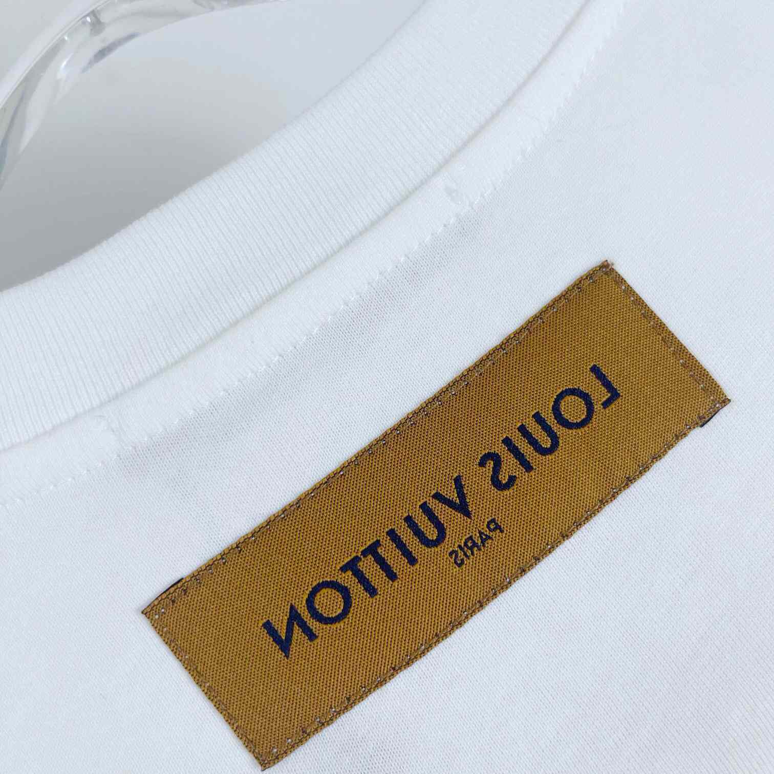 Louis Vuitton Logo Cotton T-Shirt    - DopestKickz