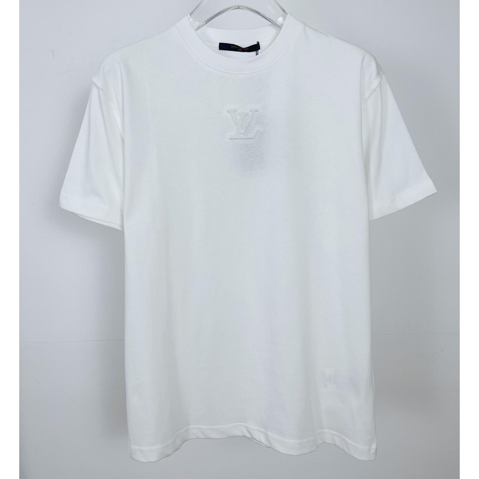 Louis Vuitton Logo Cotton T-Shirt    - DopestKickz