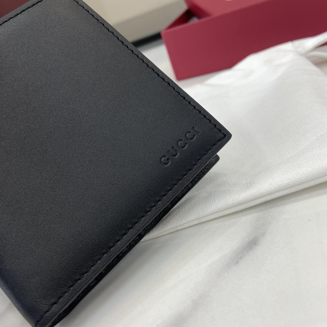 Gucci GG Emblem Bi-fold Embossed Wallet  - DopestKickz