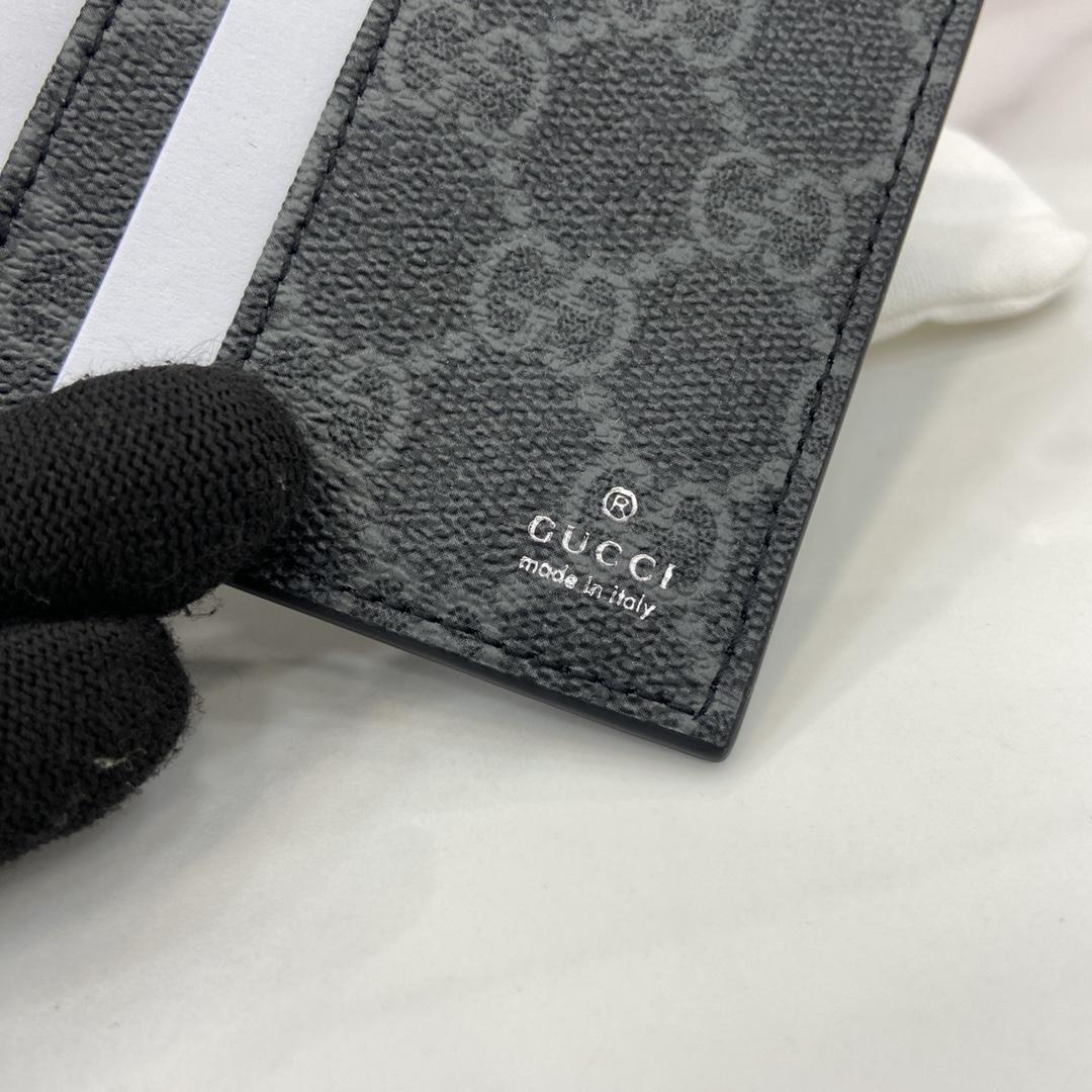 Gucci GG Emblem Bi-fold Embossed Wallet  - DopestKickz