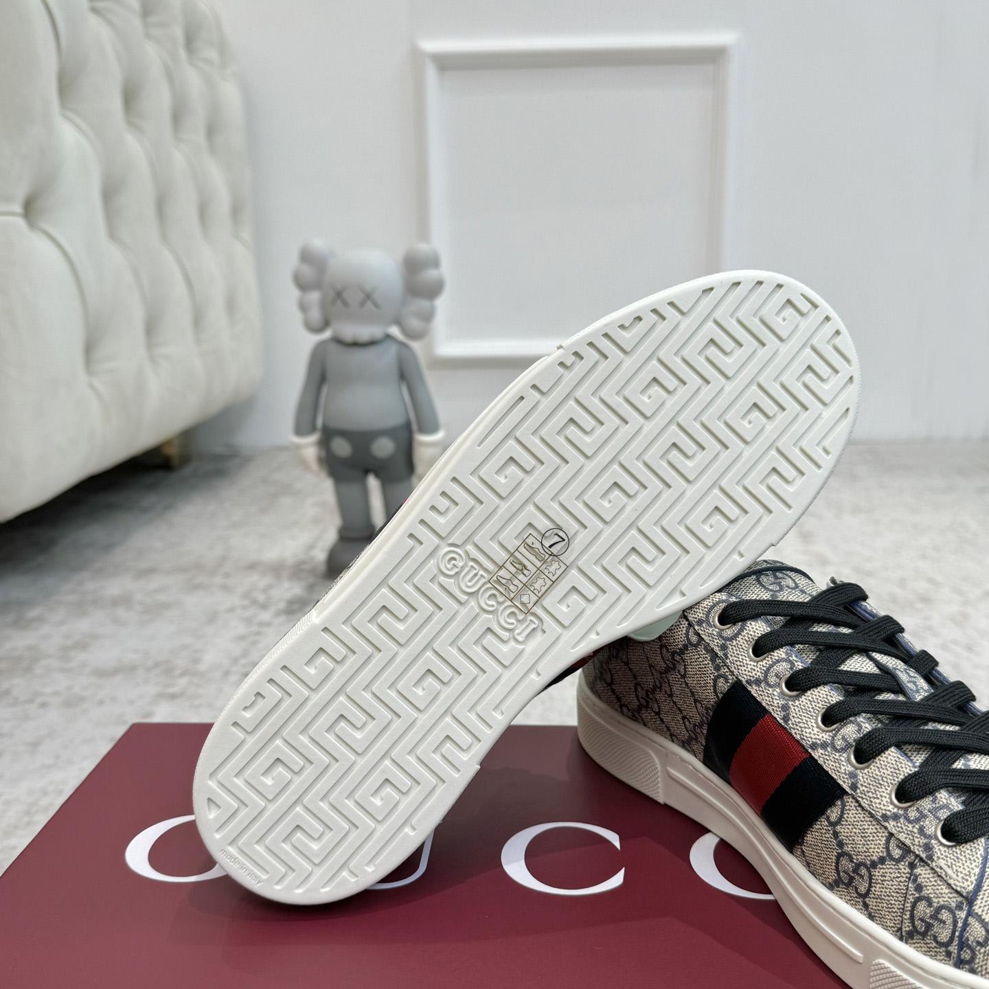 Gucci Ace Sneaker With Web - DopestKickz