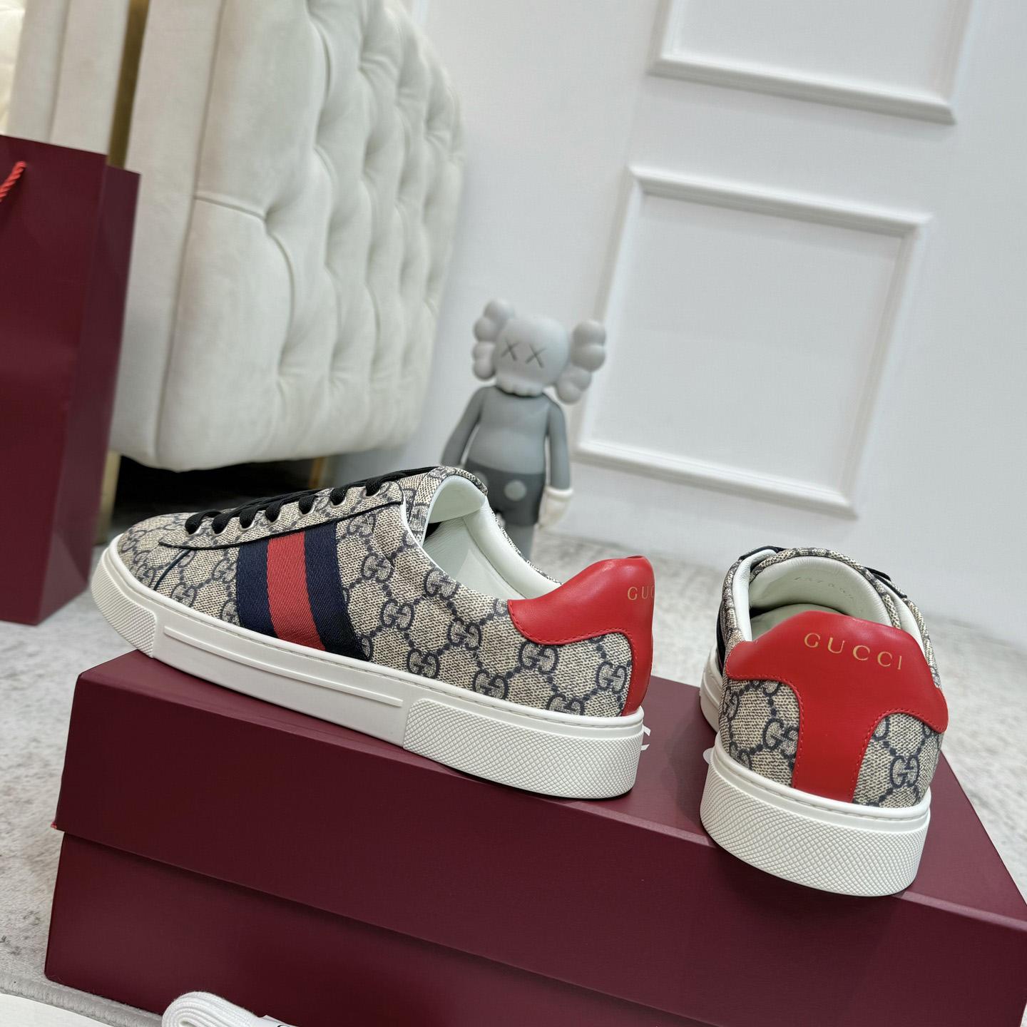 Gucci Ace Sneaker With Web - DopestKickz