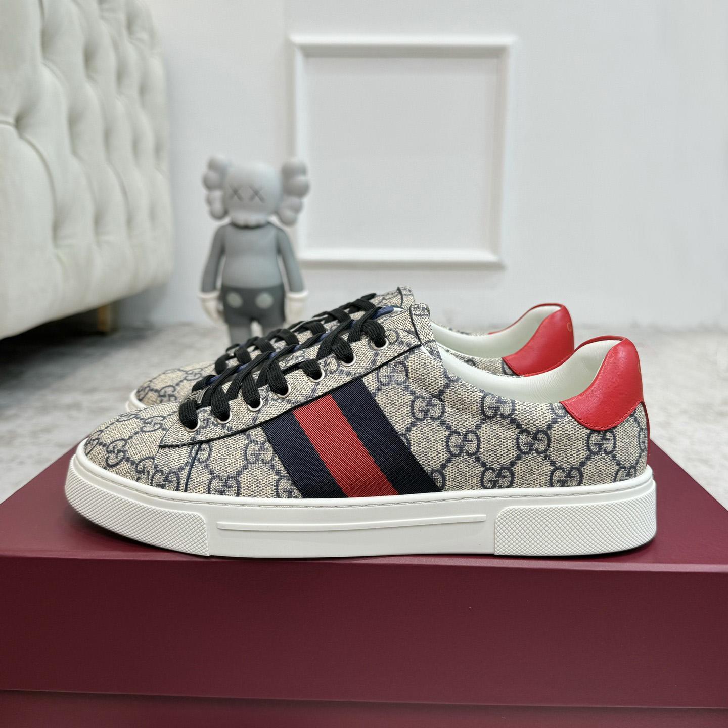 Gucci Ace Sneaker With Web - DopestKickz