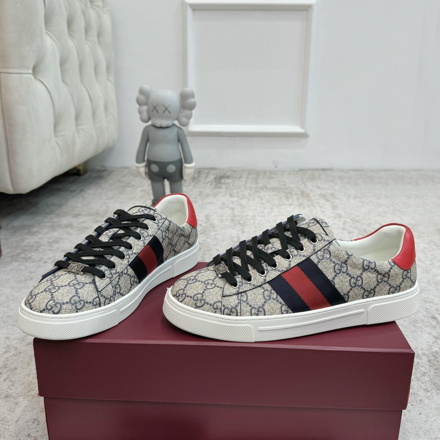 Gucci Ace Sneaker With Web - DopestKickz