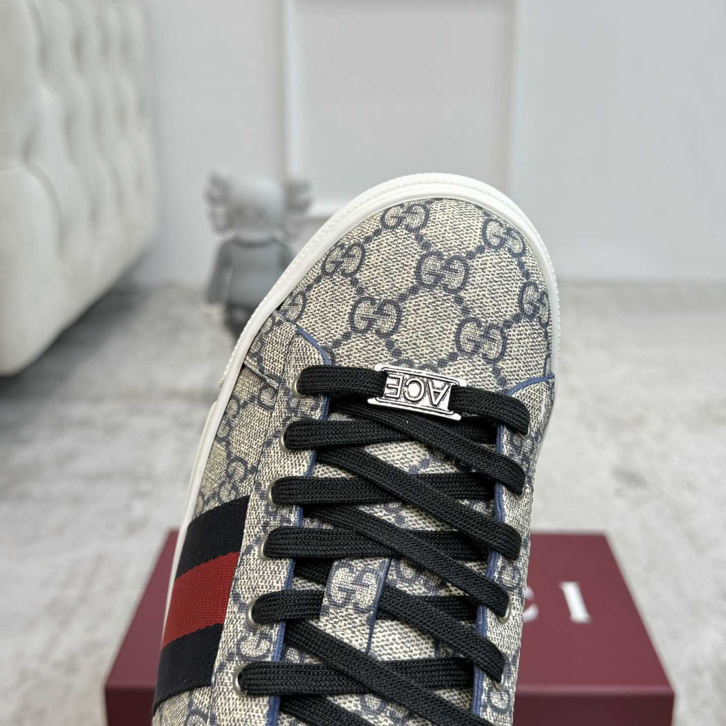 Gucci Ace Sneaker With Web - DopestKickz