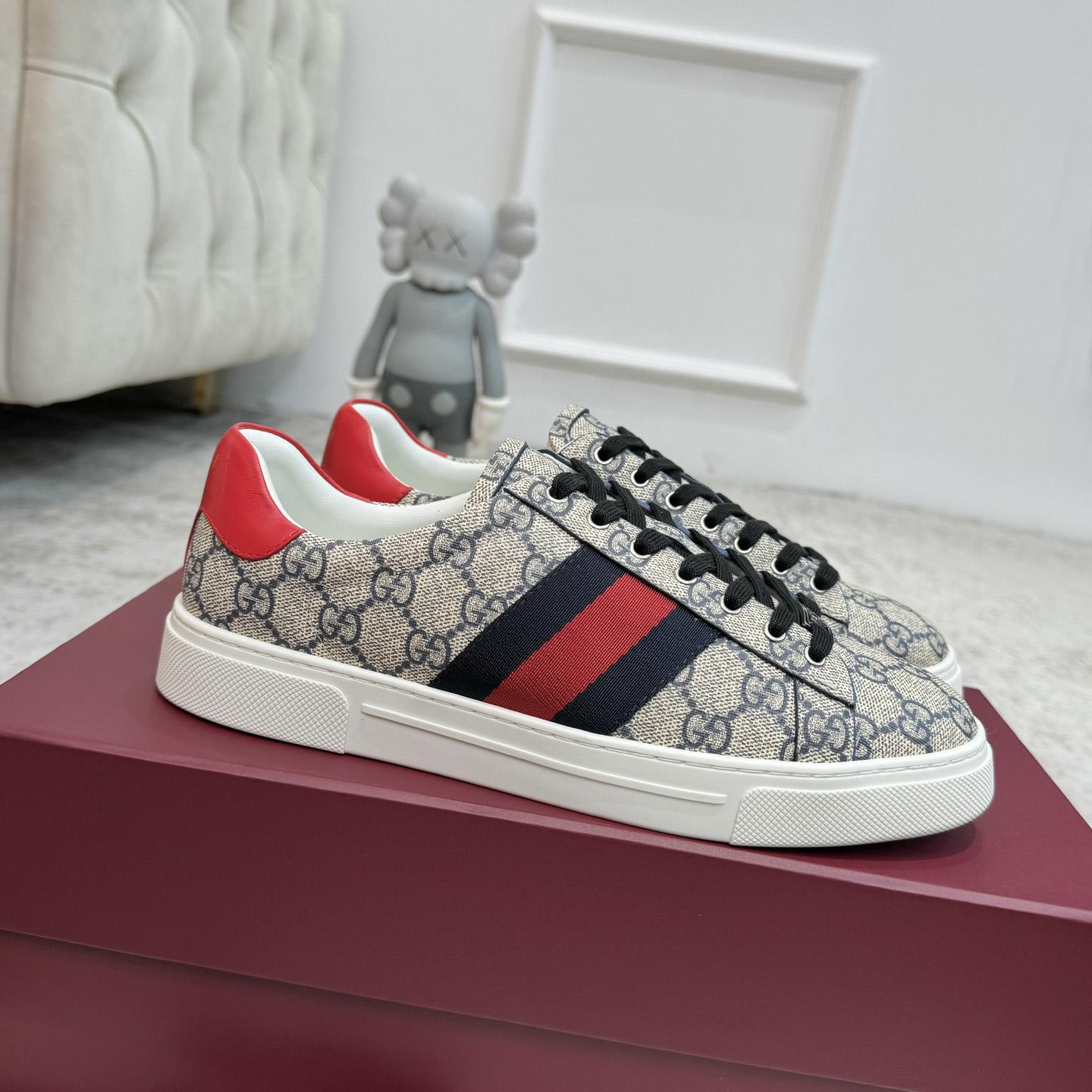 Gucci Ace Sneaker With Web - DopestKickz