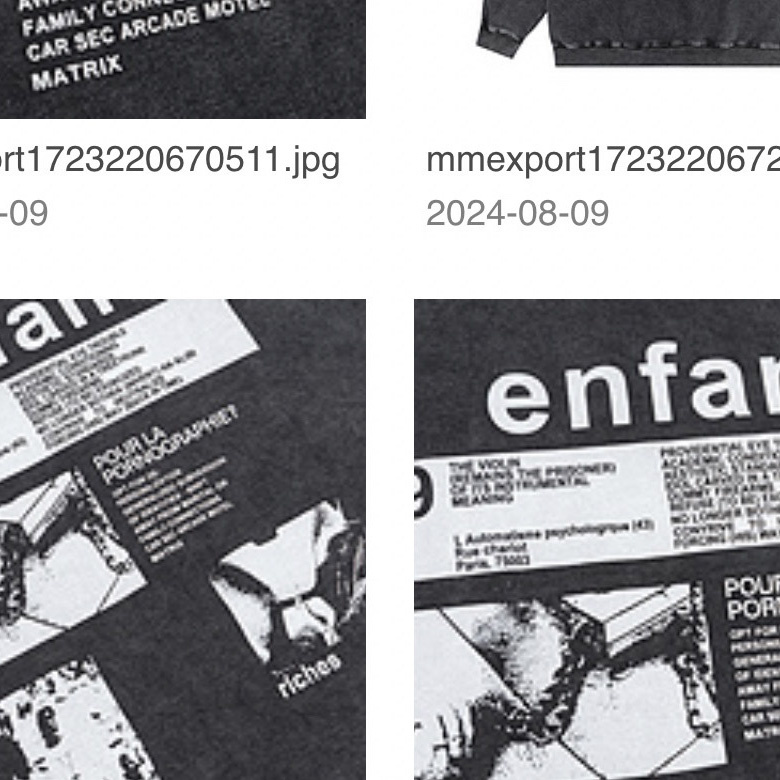 Enfants Riches Deprimes Cotton Hoodie - DopestKickz