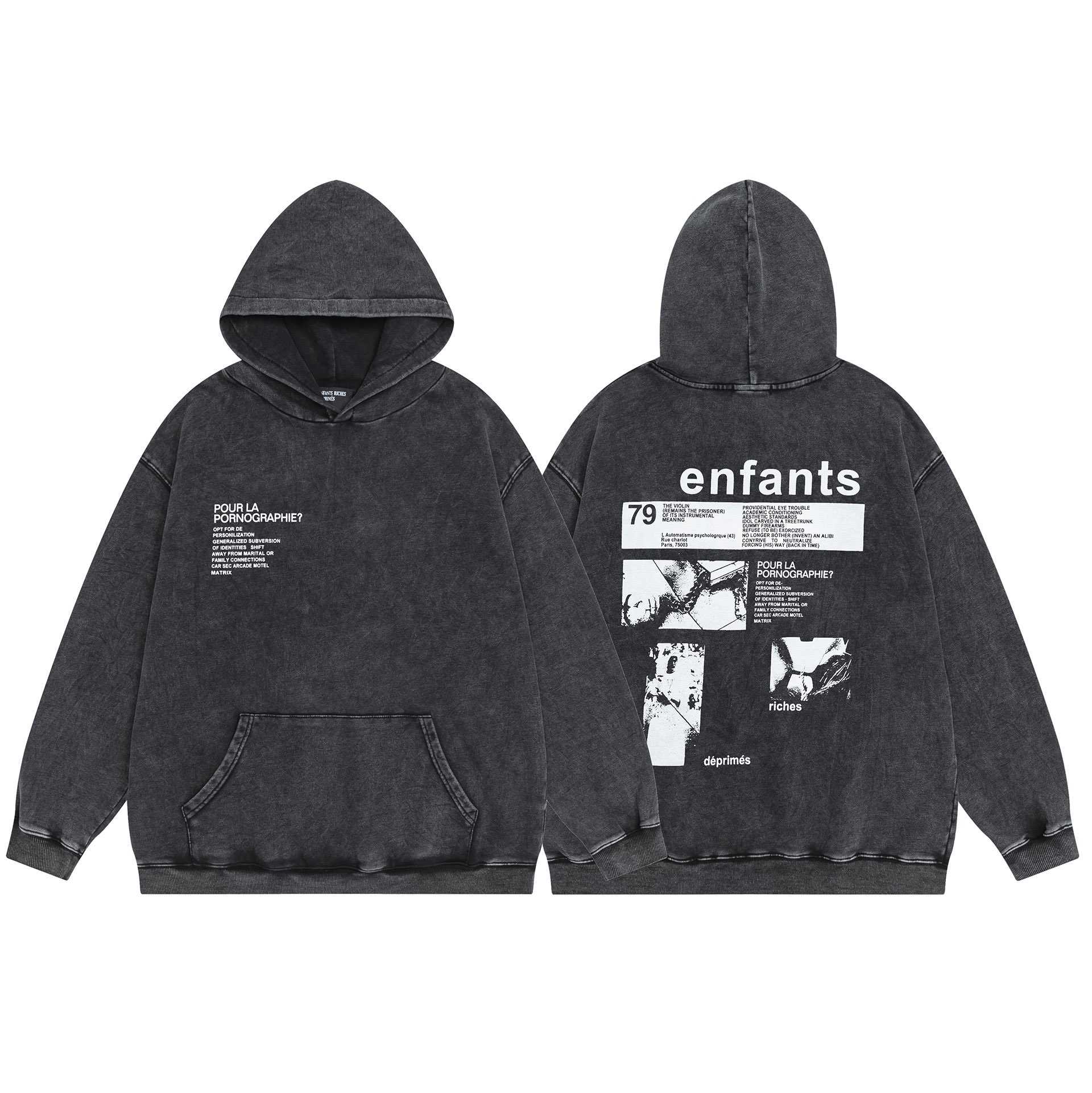 Enfants Riches Deprimes Cotton Hoodie - DopestKickz