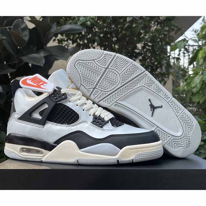 Jordan Air jordan 4 GS“Pure Platinum” Sneakers      FZ8585-070  - DopestKickz