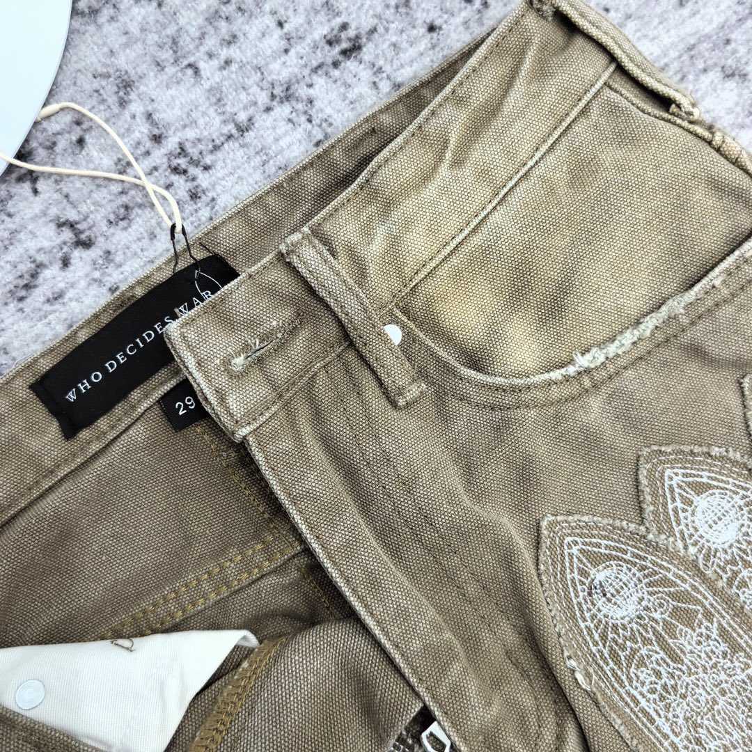 Who Decides War Techno Denim Jeans   HM689 - DopestKickz