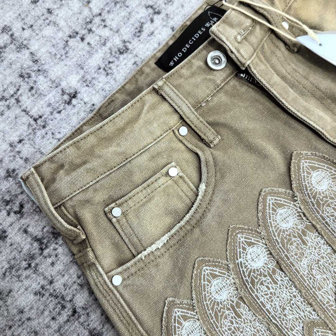 Who Decides War Techno Denim Jeans   HM689 - DopestKickz