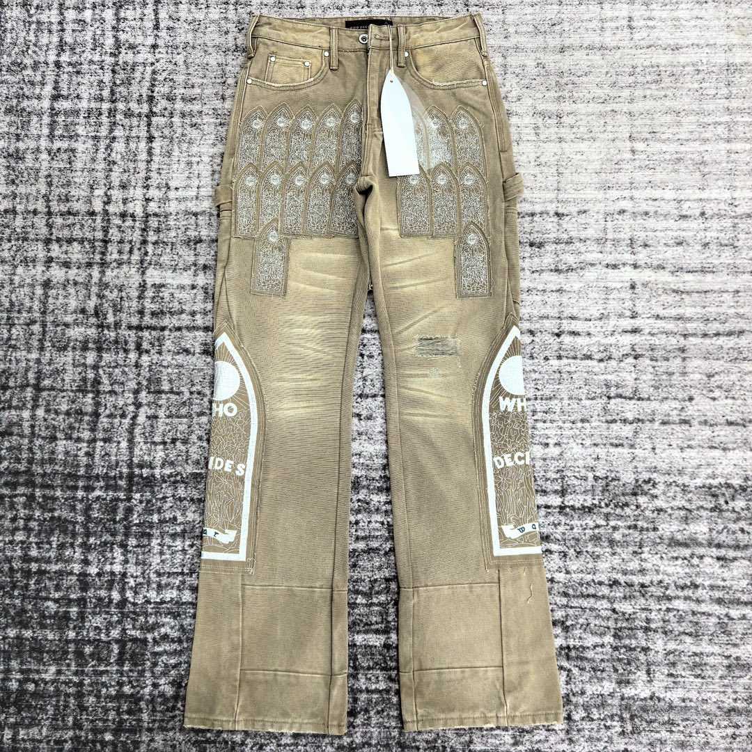 Who Decides War Techno Denim Jeans   HM689 - DopestKickz